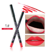 Load image into Gallery viewer, Matte Lip Liner Pencil Functional Eyebrow Eye Lip Makeup Waterproof Colorful Cosmetic Lipliner Pen Easy to Wear
