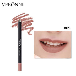 Professional Multi-functional Lipliner Pencil Long Lasting Waterproof Lip Eye Brow Cosmetic Makeup Colorful Lip Liner Pens