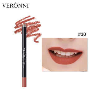 Professional Multi-functional Lipliner Pencil Long Lasting Waterproof Lip Eye Brow Cosmetic Makeup Colorful Lip Liner Pens