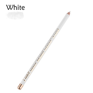 1PC 2 In 1 Lipliner Colorful Waterproof Long-lasting Glitter White Eyeliner Eyebrow Lip Liner Pen Pencils Makeup Cosmetic Tools