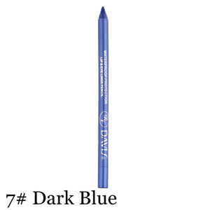 1PC 2 In 1 Lipliner Colorful Waterproof Long-lasting Glitter White Eyeliner Eyebrow Lip Liner Pen Pencils Makeup Cosmetic Tools