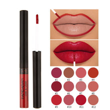 Load image into Gallery viewer, Matte Lip Gloss Non-stick Cup Waterproof Long-lasting Matte Lip Liner Liquid Lipstick
