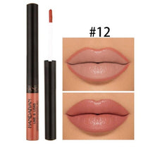 Load image into Gallery viewer, Matte Lip Gloss Non-stick Cup Waterproof Long-lasting Matte Lip Liner Liquid Lipstick
