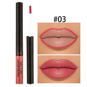 Matte Lip Gloss Non-stick Cup Waterproof Long-lasting Matte Lip Liner Liquid Lipstick