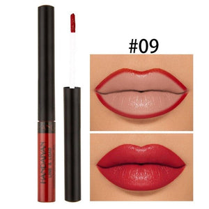 Matte Lip Gloss Non-stick Cup Waterproof Long-lasting Matte Lip Liner Liquid Lipstick