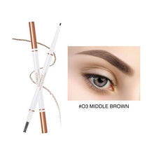 Load image into Gallery viewer, Eyebrow Pencil Waterproof Natural Long Lasting Ultra Fine 1.5mm Eye Brow Tint Brown Color Brows Make Up
