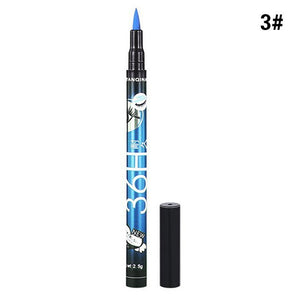 1 Pcs Black Long Lasting Eye Liner Pencil Waterproof Eyeliner Smudge-Proof Cosmetic Beauty Makeup Liquid Tools TSLM1