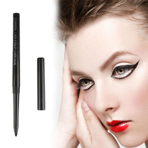 1 Pcs Black Long Lasting Eye Liner Pencil Waterproof Eyeliner Smudge-Proof Cosmetic Beauty Makeup Liquid Tools TSLM1