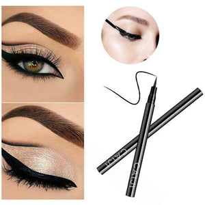 1 Pcs Black Long Lasting Eye Liner Pencil Waterproof Eyeliner Smudge-Proof Cosmetic Beauty Makeup Liquid Tools TSLM1