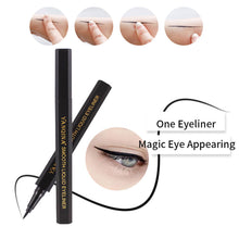 Load image into Gallery viewer, 1Pcs Black Liquid Eye liner Pen Waterproof and Easy to Makeup Eyeliner Eye Pencil Long Lasting
