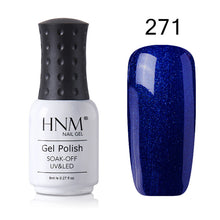 Load image into Gallery viewer, HNM 8ml New Green Yellow Color UV Gel Nail Polish Varnish Soak Off LED Lamp Hybird GelLak For Manicure Nail Art Stamping Lacquer
