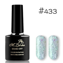 Load image into Gallery viewer, Sequins Nail Polish Gel Nail Polish Shiny Gloss Base Gel Paint Glitter UV Gel Lacquer Diamond Solid Color Primer Manicure
