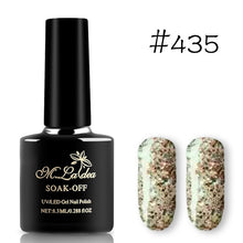Load image into Gallery viewer, Sequins Nail Polish Gel Nail Polish Shiny Gloss Base Gel Paint Glitter UV Gel Lacquer Diamond Solid Color Primer Manicure
