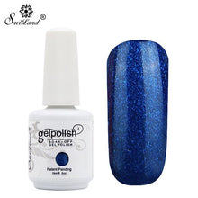 Load image into Gallery viewer, Saviland 15ml Nail Gel Polish 58 Colors Varnish UV LED Lasting Manicure Top Base Nail Gel Lak Hybrid Paint Gel Lacquer
