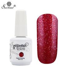 Load image into Gallery viewer, Saviland 15ml Nail Gel Polish 58 Colors Varnish UV LED Lasting Manicure Top Base Nail Gel Lak Hybrid Paint Gel Lacquer
