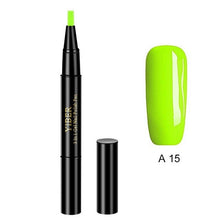 Load image into Gallery viewer, 20 Colors Nail Art Gel Lacquer Gel 12g 8ml Paint Gel Nail Black Polish Pen
