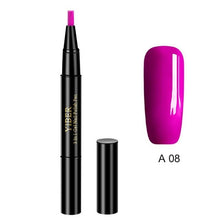 Load image into Gallery viewer, 20 Colors Nail Art Gel Lacquer Gel 12g 8ml Paint Gel Nail Black Polish Pen
