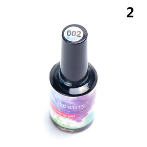 12 colors Gradient manicure paints Phototherapy Nail Polish Polish Marble Paint Pattern Spot Stain Suitable For Daily Use