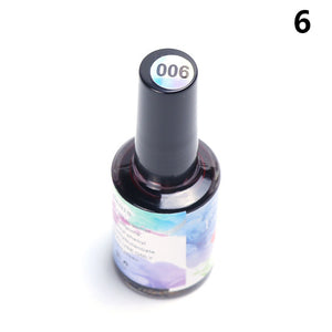 12 colors Gradient manicure paints Phototherapy Nail Polish Polish Marble Paint Pattern Spot Stain Suitable For Daily Use