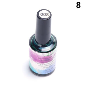 12 colors Gradient manicure paints Phototherapy Nail Polish Polish Marble Paint Pattern Spot Stain Suitable For Daily Use