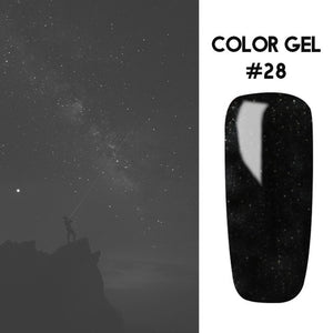 Bukio  Nail Polish Pure Color Semi Permanent Base top Need UV LED lamp For Manicure Varnish Paint Hybrid ROSALIND nail gel