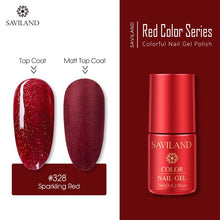 Load image into Gallery viewer, SAVILAND Superfine Platinum Sparkle Gel Varnish Diamond Glitter Lacquer Gel for DIY Gel Paint Design Nail Art
