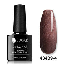 Load image into Gallery viewer, UR SUGAR Matte Top Coat Color UV Gel Nail Polish Red Pink Series Semi Permanent Soak Off UV Gel Varnish DIY Nail Art Gel Paint
