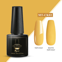 Load image into Gallery viewer, Mtssii Gel Nail Polish Pure Color Semi Permanent Base top Need UV LED lamp For Manicure Varnish Paint Hybrid Spring Nail gel
