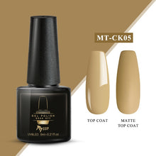 Load image into Gallery viewer, Mtssii Gel Nail Polish Pure Color Semi Permanent Base top Need UV LED lamp For Manicure Varnish Paint Hybrid Spring Nail gel

