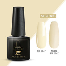 Load image into Gallery viewer, Mtssii Gel Nail Polish Pure Color Semi Permanent Base top Need UV LED lamp For Manicure Varnish Paint Hybrid Spring Nail gel

