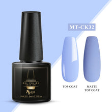 Load image into Gallery viewer, Mtssii Gel Nail Polish Pure Color Semi Permanent Base top Need UV LED lamp For Manicure Varnish Paint Hybrid Spring Nail gel
