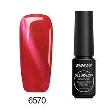 Load image into Gallery viewer, Ruhoya Uv Gel Nails Lacquer Varnish Glue Soak-off Long Lasting Stamping Cat Eyes Soak Off UV LED Glitter Nail Art Lacquer Paint

