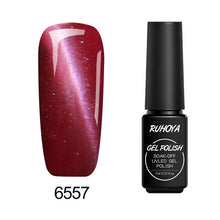 Load image into Gallery viewer, Ruhoya Uv Gel Nails Lacquer Varnish Glue Soak-off Long Lasting Stamping Cat Eyes Soak Off UV LED Glitter Nail Art Lacquer Paint
