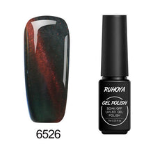 Load image into Gallery viewer, Ruhoya Uv Gel Nails Lacquer Varnish Glue Soak-off Long Lasting Stamping Cat Eyes Soak Off UV LED Glitter Nail Art Lacquer Paint
