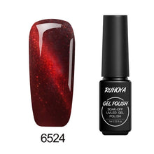 Load image into Gallery viewer, Ruhoya Uv Gel Nails Lacquer Varnish Glue Soak-off Long Lasting Stamping Cat Eyes Soak Off UV LED Glitter Nail Art Lacquer Paint
