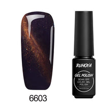 Load image into Gallery viewer, Ruhoya Uv Gel Nails Lacquer Varnish Glue Soak-off Long Lasting Stamping Cat Eyes Soak Off UV LED Glitter Nail Art Lacquer Paint
