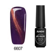 Load image into Gallery viewer, Ruhoya Uv Gel Nails Lacquer Varnish Glue Soak-off Long Lasting Stamping Cat Eyes Soak Off UV LED Glitter Nail Art Lacquer Paint
