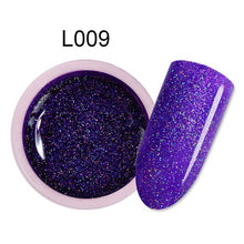 Load image into Gallery viewer, UR SUGAR 5ml Color Gel Polish Glitter Nail Art Soak Off UV LED Gel Varnish UV Color Paint Gel Nail Varnish Gel Manicure
