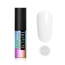 Load image into Gallery viewer, LILYCUTE Thermochromic Liquid Crystal Mood Color Changing Gel Polish Nail Art Changing Gel Paint Black Dark Base UV Lamp Needed
