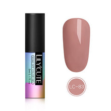 Load image into Gallery viewer, LILYCUTE Thermochromic Liquid Crystal Mood Color Changing Gel Polish Nail Art Changing Gel Paint Black Dark Base UV Lamp Needed

