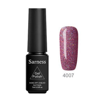 Load image into Gallery viewer, Sarness Diamond Glitter Nail Polish 19 Colors Gel Varnishes Neon Shining UV Nail Gel Polish Soak Off Sequins Hybrid Nail Paint

