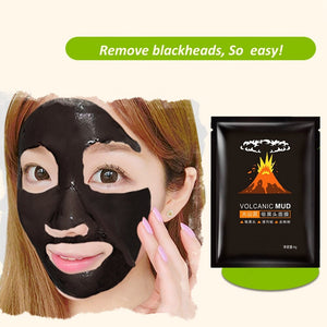 Cheap Face Care Volcanic Mud Nose Blackhead Cleaning Stickers Facial Pores Blackhead Remover Mask Skin Fat Granule Cleanser MASK