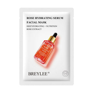 BREYLEE Face Mask Collagen Facial Mask Retinol Acne Treatment Serum Whitening Moisturizer Skin Care Anti Aging Vitamin C