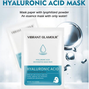 Anti-wrinkle Face Mask Hyaluronic Acid Fullerene Serum Acne Lighten Black Spots Lifting Face Mask Brighten Skin