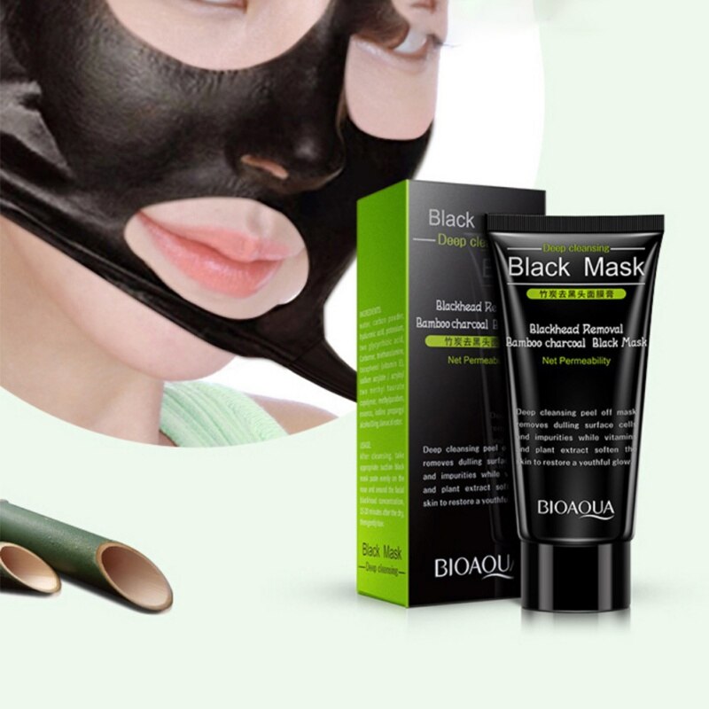 Face Care Best Skin Care NEW Black Mud Deep Cleaning Blackhead Remover Purifying Peel Face Mask For Dropshipping