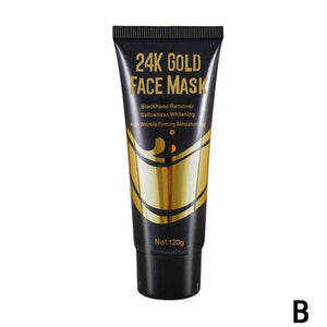 24K Gold Collagen Peel Off Mask Facial Mask Anti Aging Whitening Wrinkle Lifting Firming Skin Care Gold Tearing Face Mask