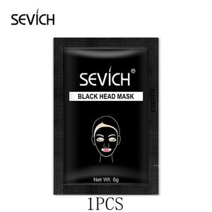 Sevich 60g Bamboo Charcoal Deep Clean Black Head Facial Mask Skin Care Blackhead Removal Mask Shrink Pores Oil Control Face Mask