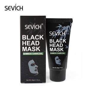 Sevich 60g Bamboo Charcoal Deep Clean Black Head Facial Mask Skin Care Blackhead Removal Mask Shrink Pores Oil Control Face Mask