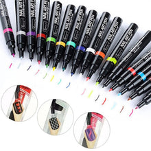 Load image into Gallery viewer, 3D Design Nail Art Decorations Tools Pens Painting Drawing Pen UV Gel Design Manicure Acrylic Paint Kit Set DIY Nail Gel tools
