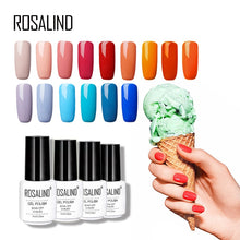 Load image into Gallery viewer, ROSALIND 7ML 68Color Series Gel Nail Polish Lacquer gel Paint Soak-Off Vernis Semi Permanant Uv Lot Nail Polish gel varnishes
